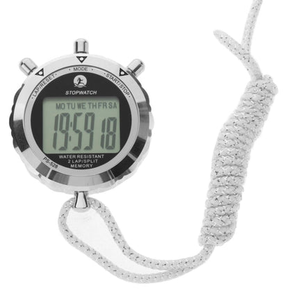 Professional Digital Stopwatch LCD Sports Timer with Strap