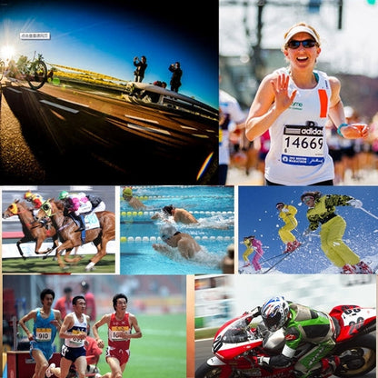 Professional Digital Stopwatch LCD Sports Timer with Strap