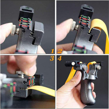 Professional Laser Sight Precision Slingshot Catapult