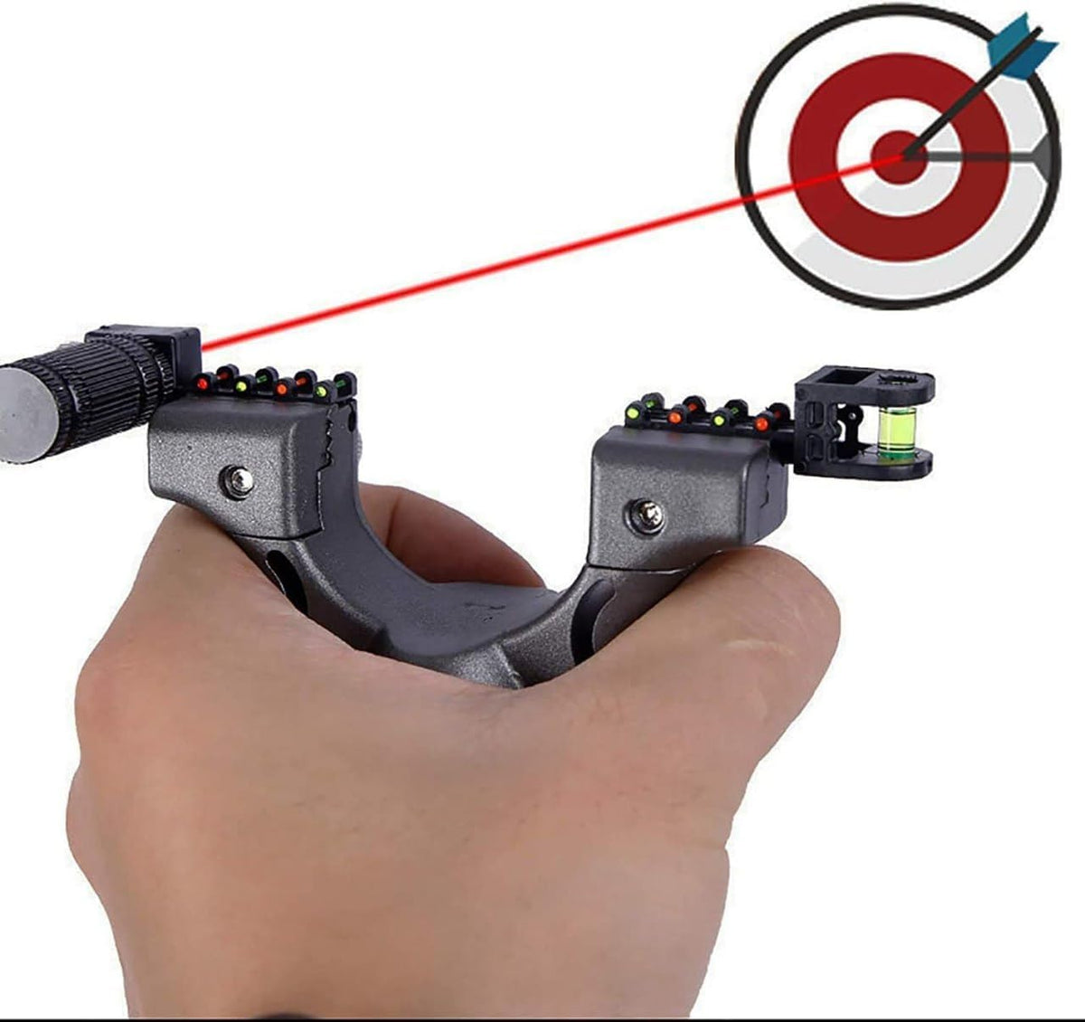 Professional Laser Sight Precision Slingshot Catapult