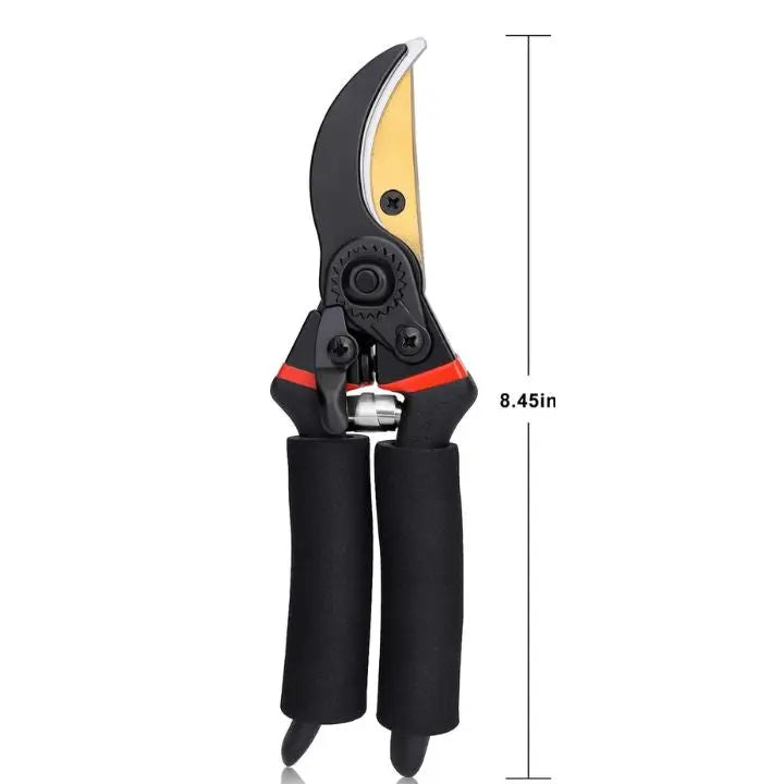 Professional Ratchet Garden Pruning Shears Ergonomic Hand Clippers