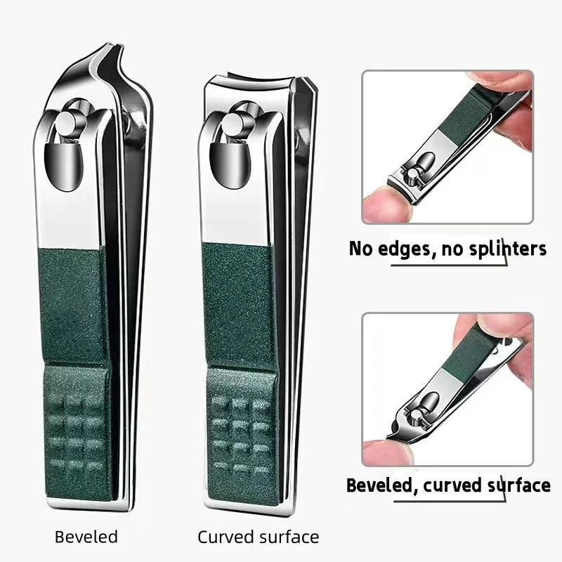 Professional Stainless Steel Nail Clipper Set with Nail File