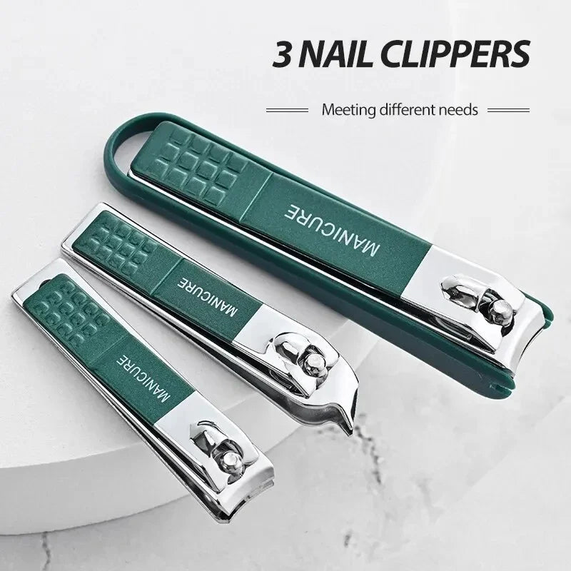 Professional Stainless Steel Nail Clipper Set with Nail File