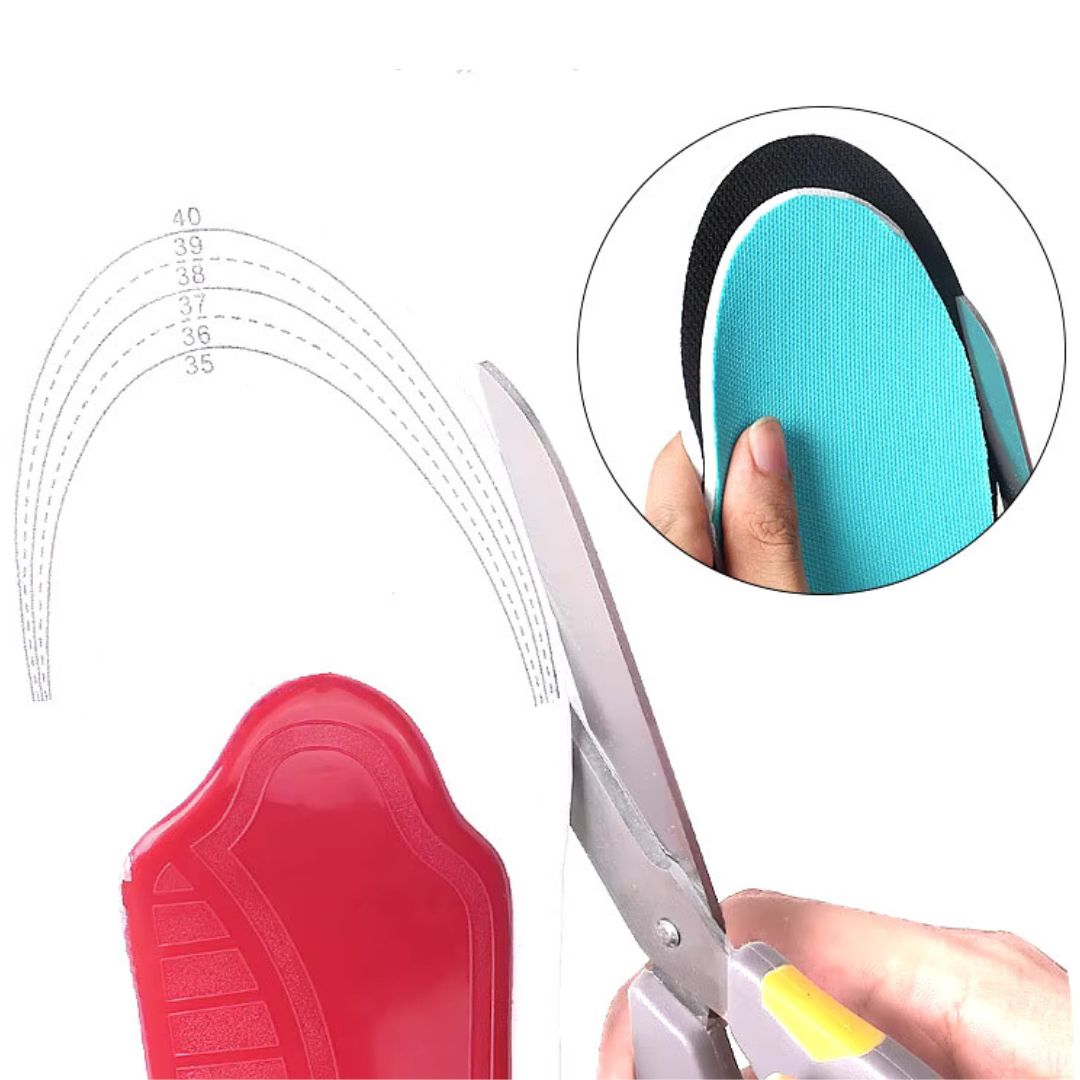 Pronation Support Shoe Inserts for Foot Stability and Comfort