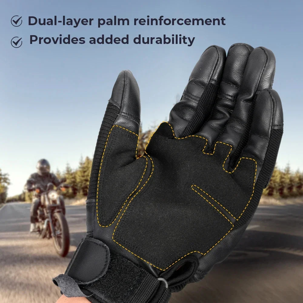 Protective Motorcycle Gloves Touchscreen Full Finger