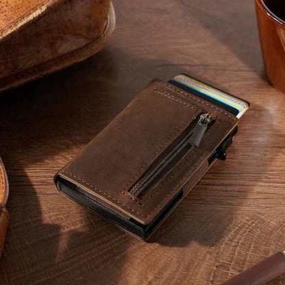 RFID Blocking Slim Aluminum Card Wallet