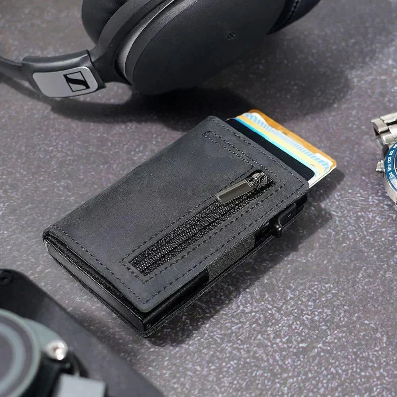 RFID Blocking Slim Aluminum Card Wallet