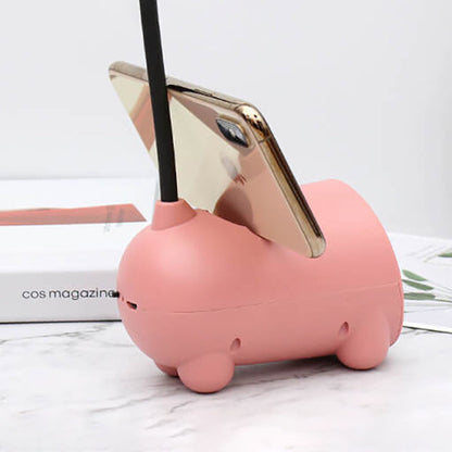 Rabbit LED Touch Desk Lamp with USB Pen Holder