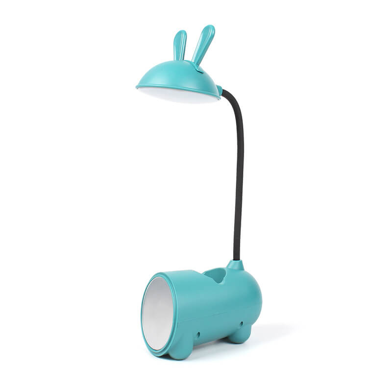 Rabbit LED Touch Desk Lamp with USB Pen Holder
