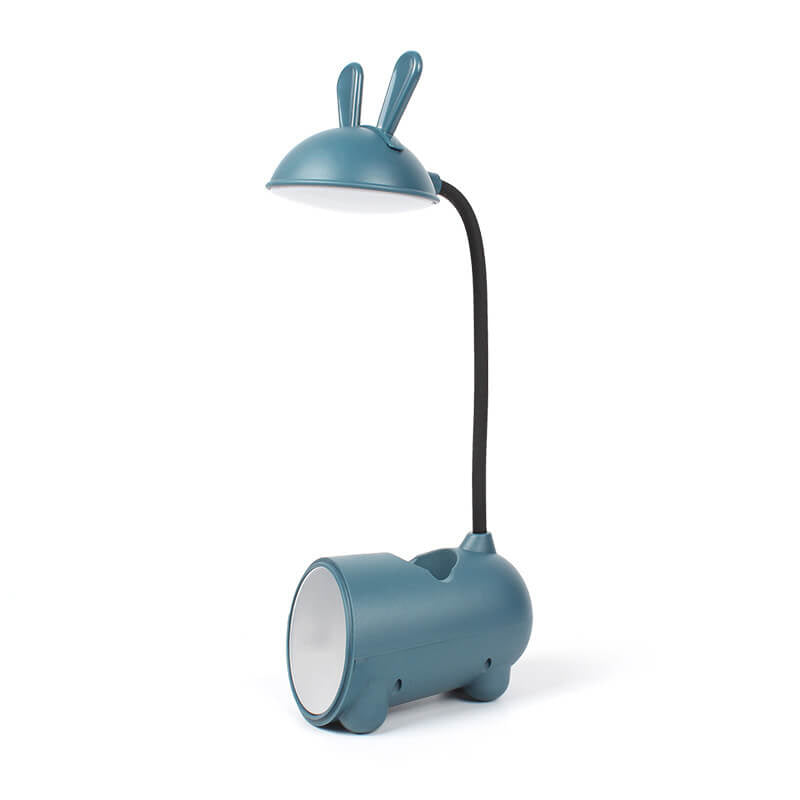 Rabbit LED Touch Desk Lamp with USB Pen Holder
