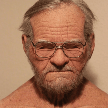 Realistic Elderly Latex Mask Halloween Cosplay Disguise