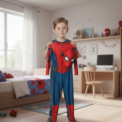 Realistic Full Body Superhero Costume with Mask