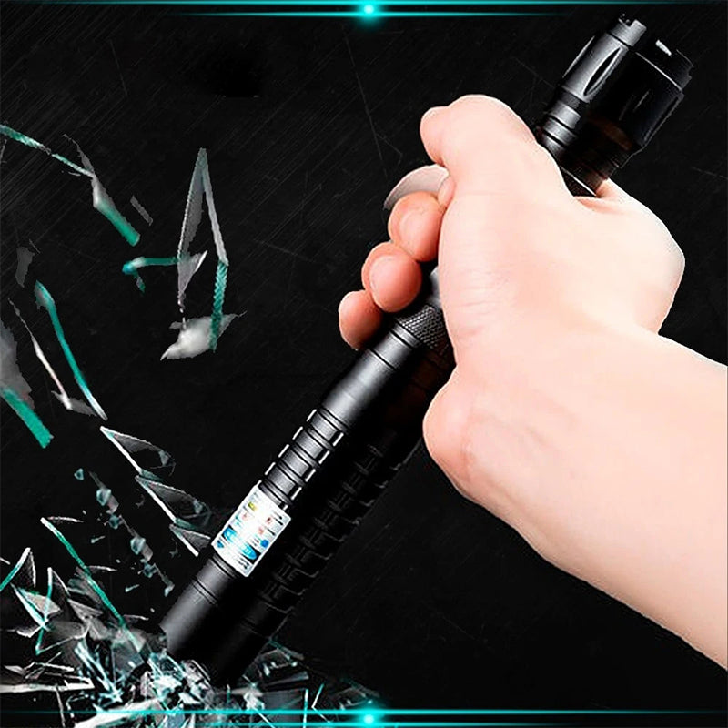 Rechargeable Adjustable Beam Laser Pointer with Aluminum Alloy Body