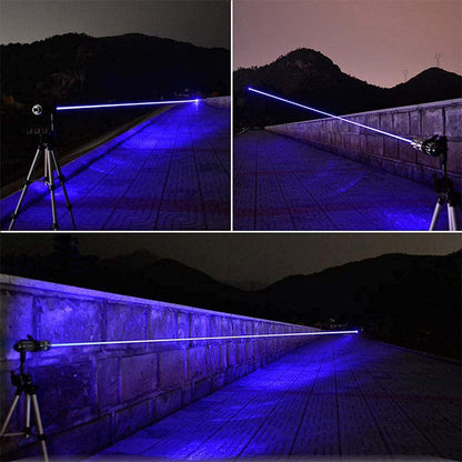 Rechargeable Adjustable Beam Laser Pointer with Aluminum Alloy Body