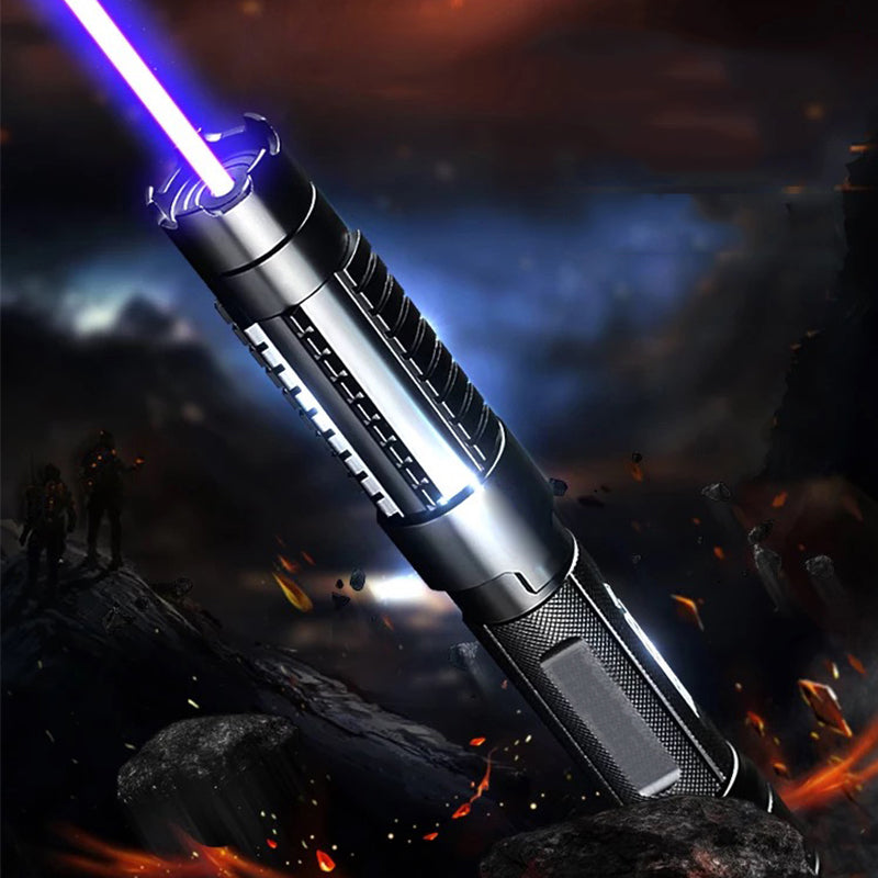 Rechargeable Adjustable Beam Laser Pointer with Aluminum Alloy Body