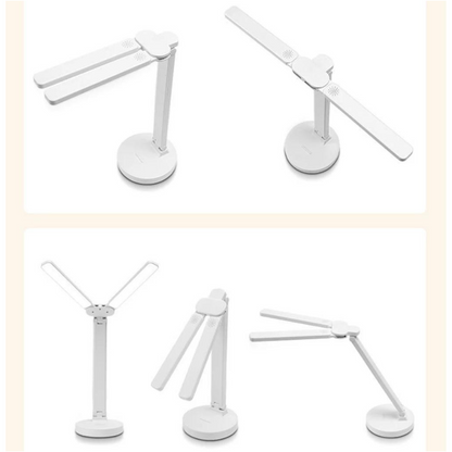 Rechargeable Adjustable Reading Lamp With Phone Holder
