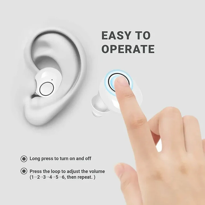 Rechargeable Bluetooth Hearing Aids With App Control