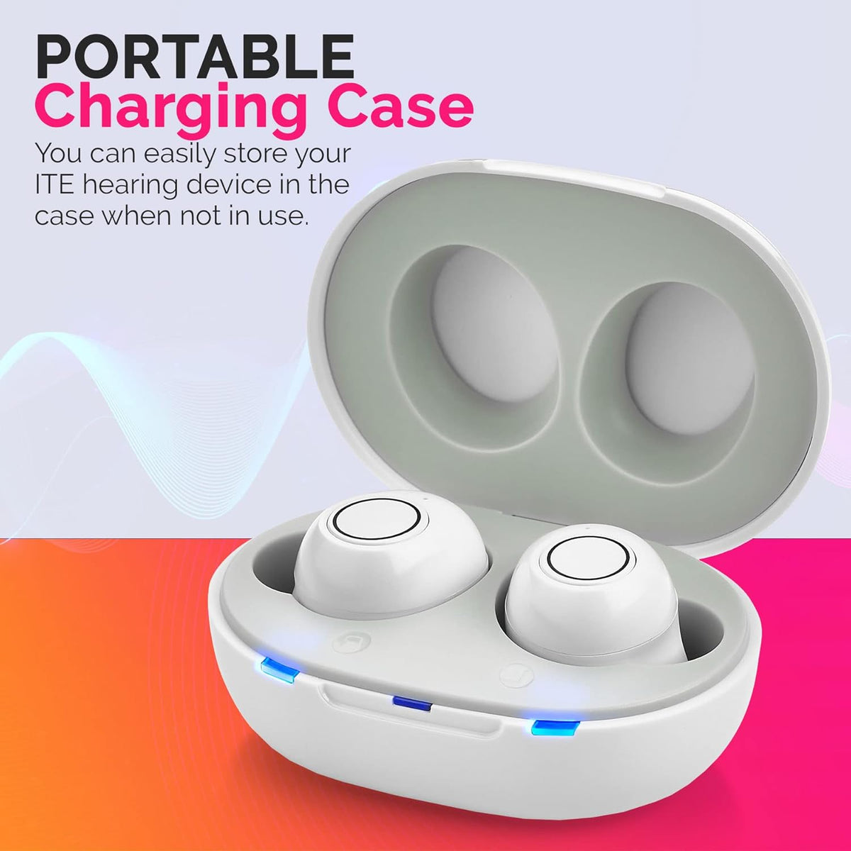 Rechargeable Bluetooth In Ear Digital Hearing Aids with App Control