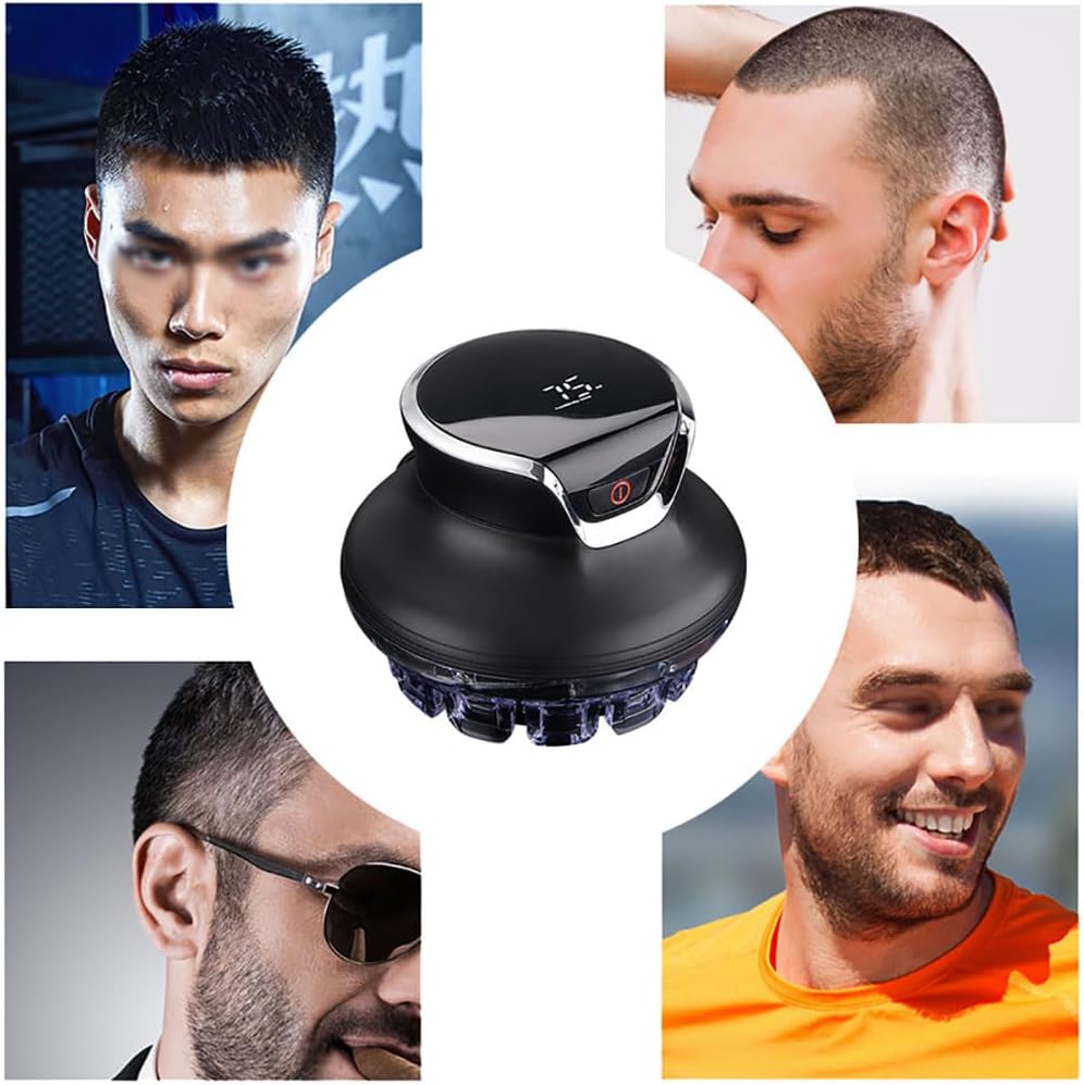 Rechargeable Cordless Hair Clipper with Adjustable Guide Combs
