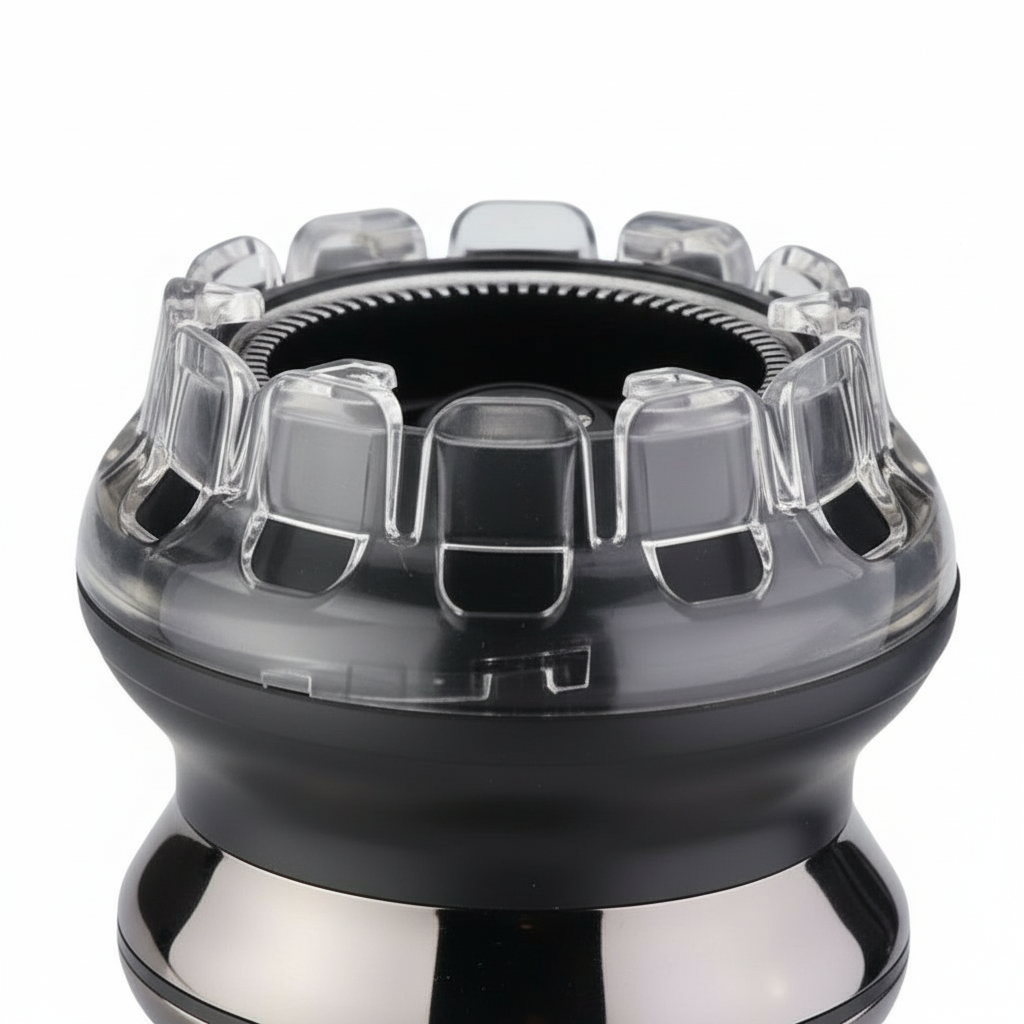 Rechargeable Cordless Hair Clipper with Adjustable Guide Combs