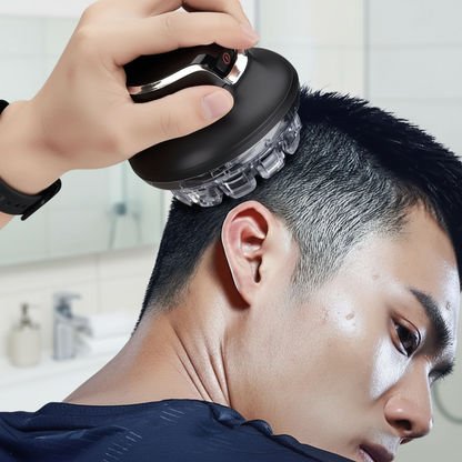 Rechargeable Cordless Hair Clipper with Adjustable Guide Combs