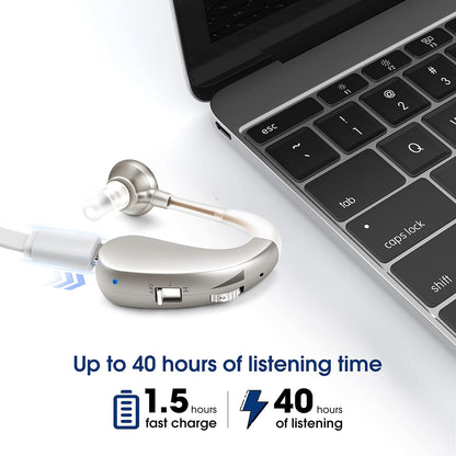 Rechargeable Digital Hearing Amplifier Comfortable Sound Enhancement Device