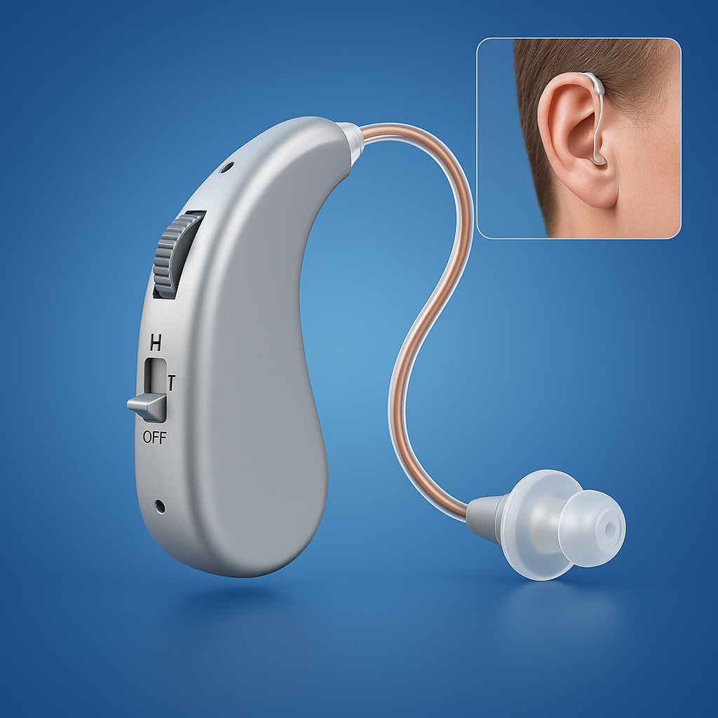 Rechargeable Digital Hearing Amplifier Comfortable Sound Enhancement Device