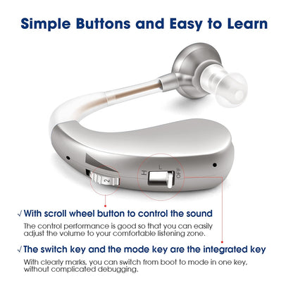 Rechargeable Digital Hearing Amplifier Comfortable Sound Enhancement Device