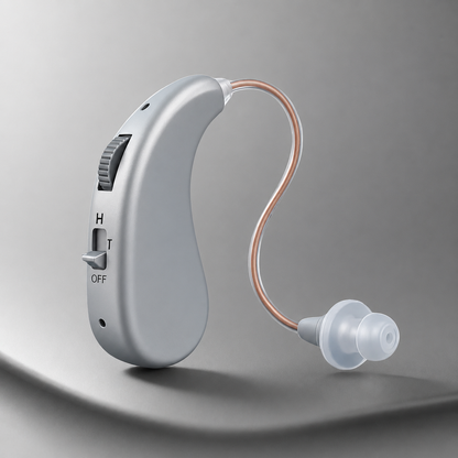 Rechargeable Digital Hearing Amplifier With Adjustable Volume