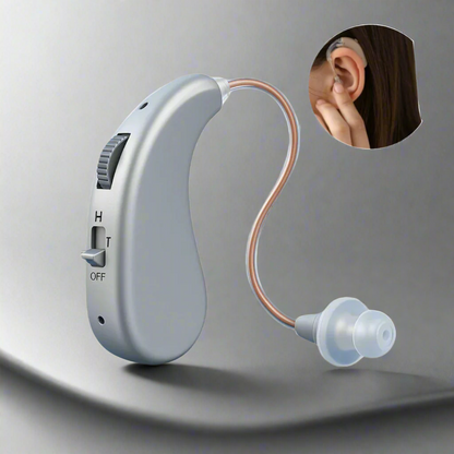 Rechargeable Digital Hearing Amplifier With Adjustable Volume