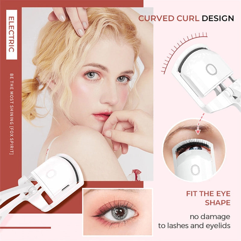 Rechargeable Heated Electric Eyelash Curler