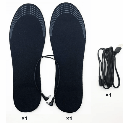 Rechargeable Heated Insoles for Winter Boots and Everyday Shoes