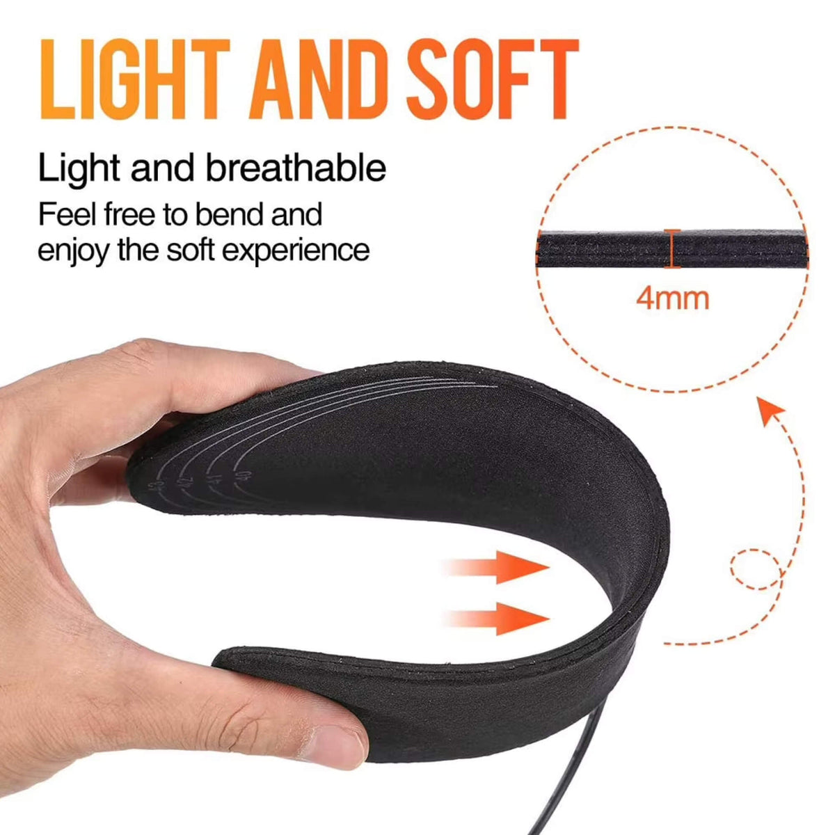 Rechargeable Heated Insoles for Winter Boots and Everyday Shoes