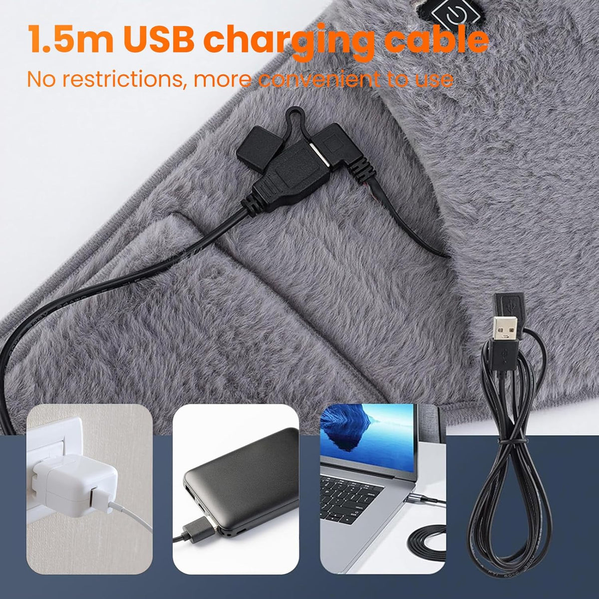 Rechargeable Heating Belt for Menstrual Comfort and Abdominal Warmth