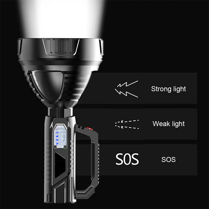Rechargeable LED Handheld Spotlight Flashlight