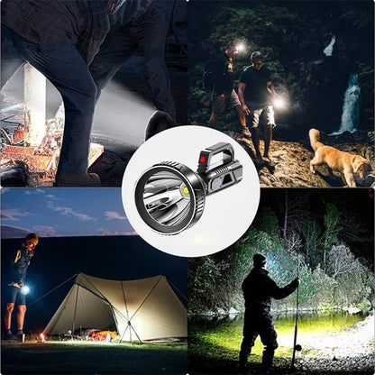 Rechargeable LED Handheld Spotlight Flashlight