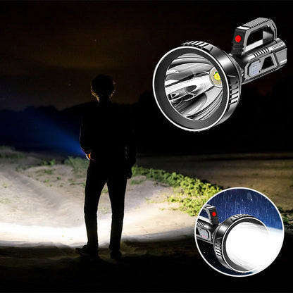 Rechargeable LED Handheld Spotlight Flashlight