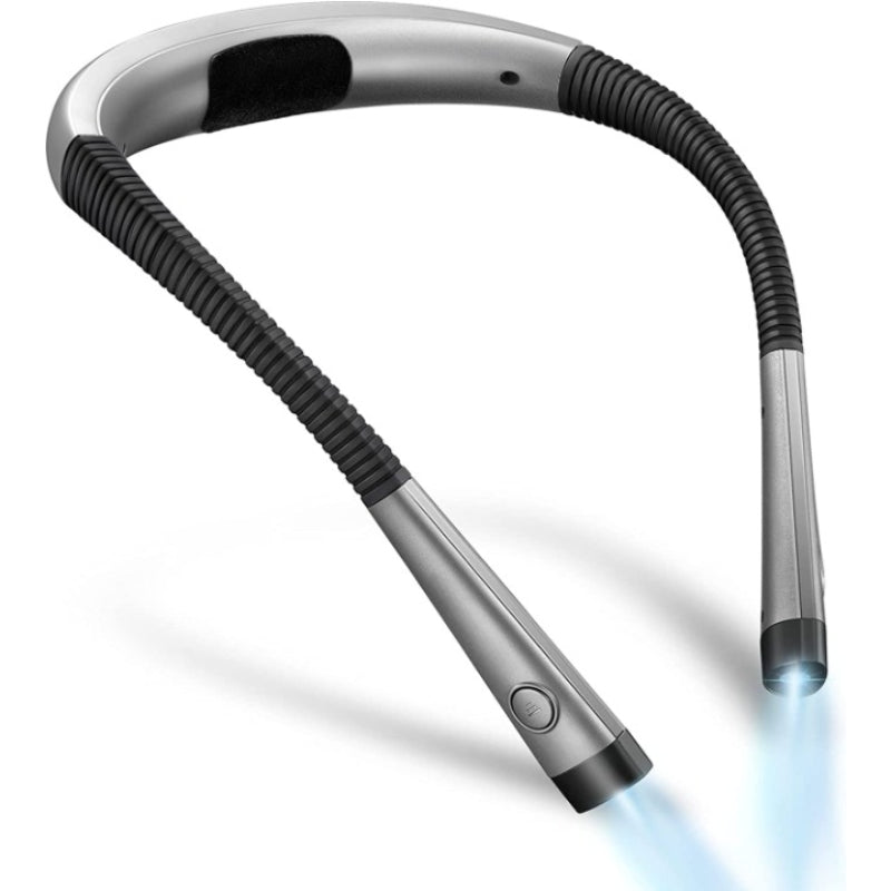 Rechargeable LED Neck Reading Light with Flexible Arms