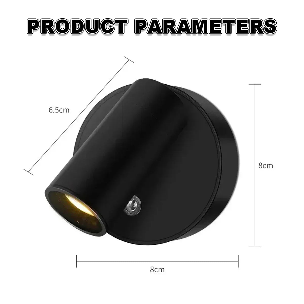 Rechargeable Magnetic LED Wall Spotlight