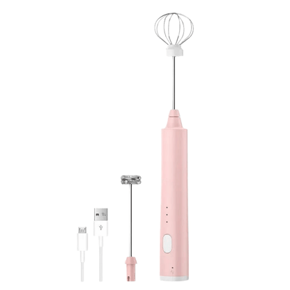 Rechargeable Mini Hand Mixer With Adjustable Speed Settings