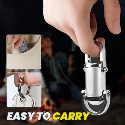 Rechargeable Multi Function Keychain Flashlight