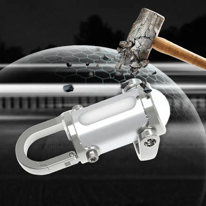 Rechargeable Multi Function Keychain Flashlight