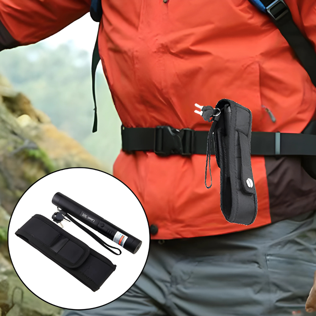 Rechargeable USB Laser Pointer with Adjustable Focus