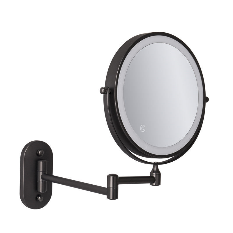 Rechargeable Wall Mounted LED Shaving Mirror 1X 10X Magnifying Mirror