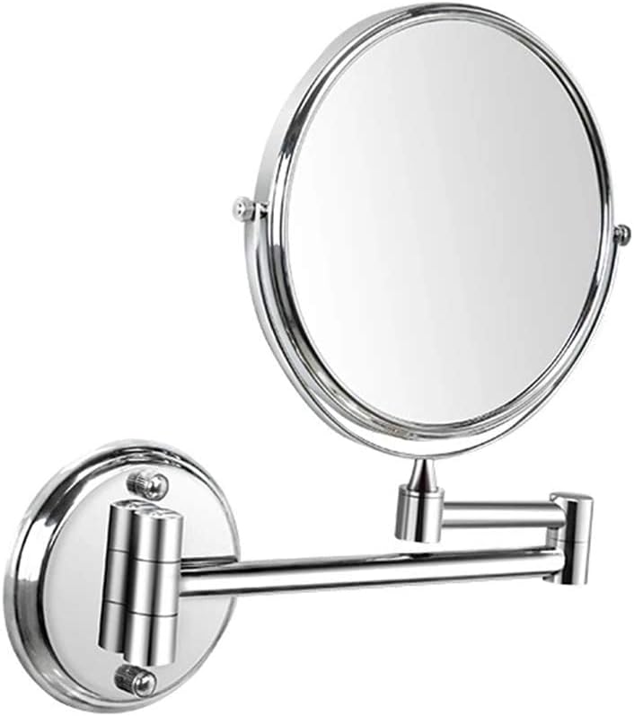 Rechargeable Wall Mounted LED Shaving Mirror 1X 10X Magnifying Mirror