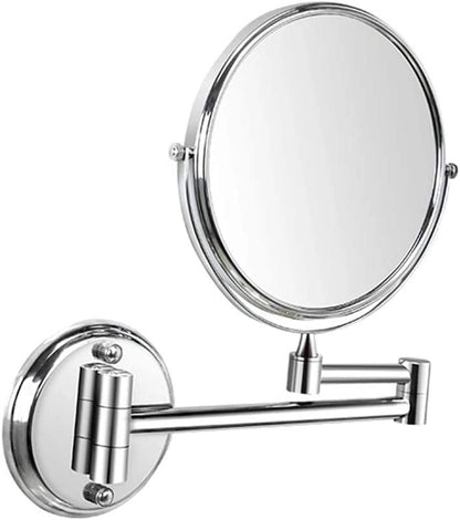 Rechargeable Wall Mounted LED Shaving Mirror 1X 10X Magnifying Mirror