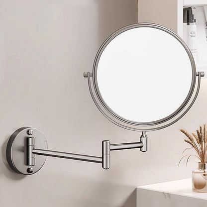 Rechargeable Wall Mounted LED Shaving Mirror 1X 10X Magnifying Mirror