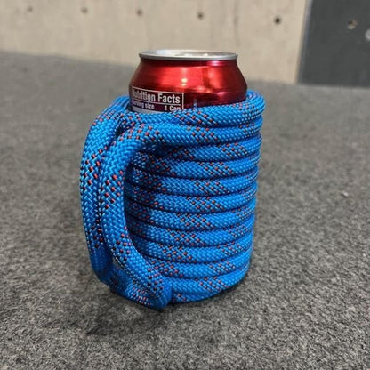 Recycled Climbing Rope Can Cooler Sleeve