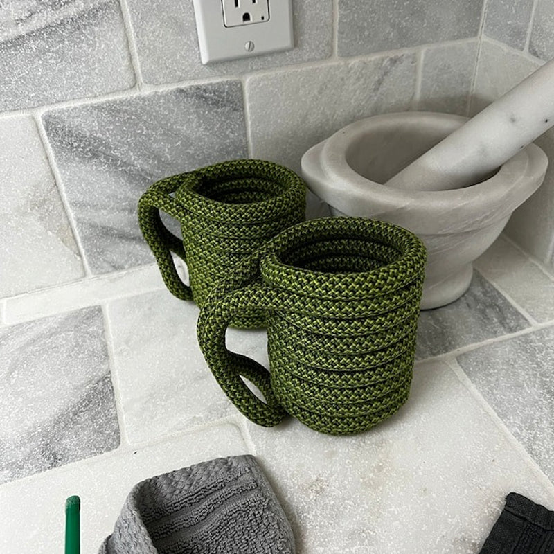 Recycled Climbing Rope Can Cooler Sleeve