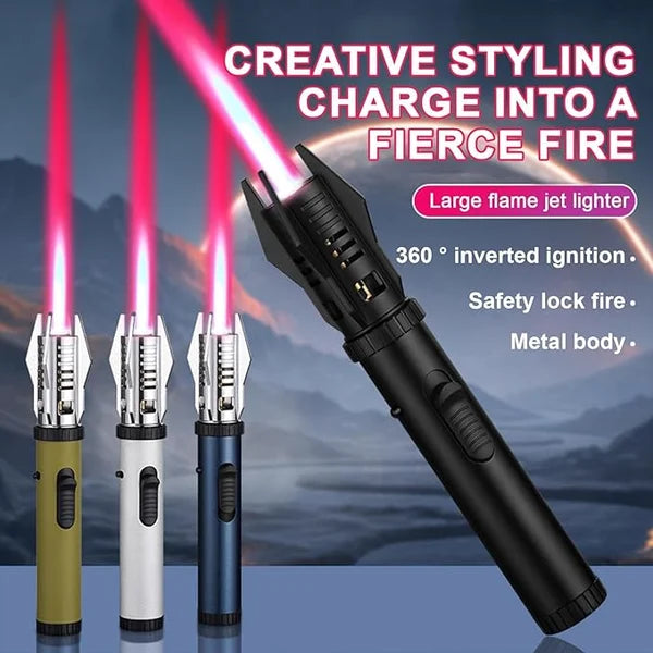 Refillable Windproof Jet Torch Lighter